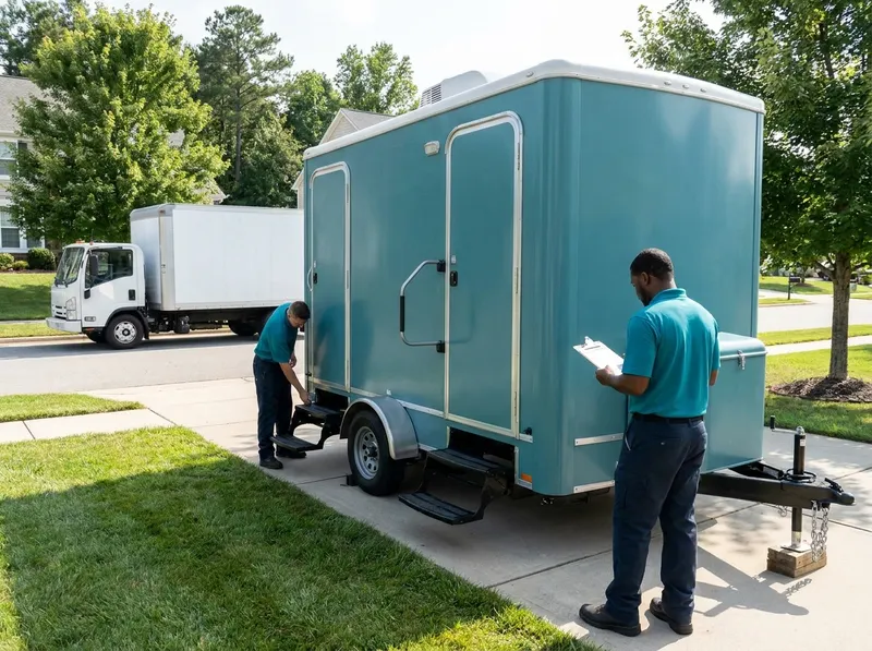 Luxury VIP Restroom Trailers in Rolesville, NC