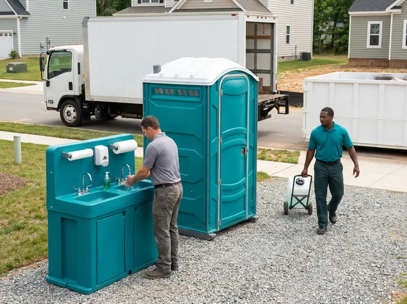Standalone Dual-Basin Hand-Washing Stations in Rolesville, NC